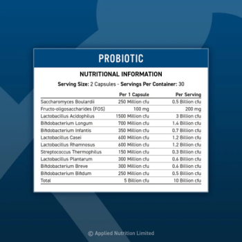 Probiotic 60 капсули | Applied Nutrition