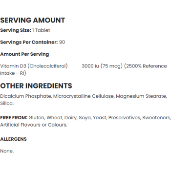 Vitamin D3 90 таблетки | Applied Nutrition Vitamin D3 90 таблетки | Applied Nutrition