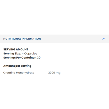 Creatine 3000 120 капсули | Applied Nutrition Creatine 3000 120 капсули | Applied Nutrition