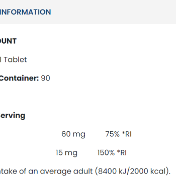 Zinc 90 таблетки | Applied Nutrition