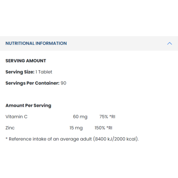 Zinc 90 таблетки | Applied Nutrition Zinc 90 таблетки | Applied Nutrition