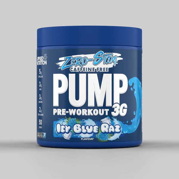 Pump 3G Zero-Stim Pre-Workout 375 г | Applied Nutrition Pump 3G Zero-Stim Pre-Workout 375 г | Applied Nutrition