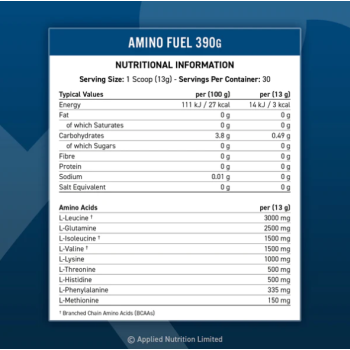 Amino Fuel 390 г | Applied Nutrition Amino Fuel 390 г | Applied Nutrition