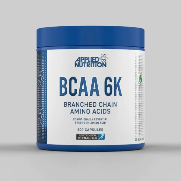 BCAA 6K 300 капсули | Applied Nutrition BCAA 6K 300 капсули | Applied Nutrition