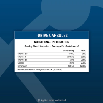 i-Drive Insulin Driver 120 капсули | Applied Nutrition i-Drive Insulin Driver 120 капсули | Applied Nutrition