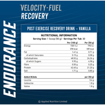 Endurance Recovery 1,5 кг | Applied Nutrition Endurance Recovery 1,5 кг | Applied Nutrition