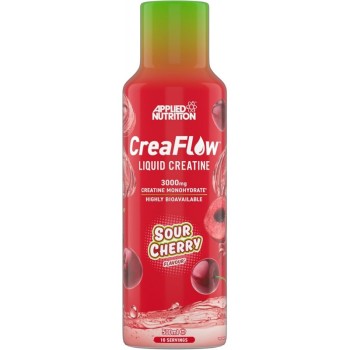 CreaFlow Liquid Creatine - Креатин - Вишна - Бял | 500ml CreaFlow Liquid Creatine - Креатин - Вишна - Бял | 500ml