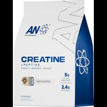 Creatine Monohydrate + Peptide - Креатин - Неовкусен | 444g Creatine Monohydrate + Peptide - Креатин - Неовкусен | 444g