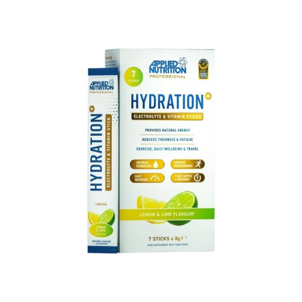 Hydration+ Stick - Електролитна Формула - Лимон и Лайм | 7 x 8g Hydration+ Stick - Електролитна Формула - Лимон и Лайм | 7 x 8g